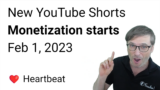 YouTube Shorts monetization starts Feb 1, 2023 – You must manually enable it